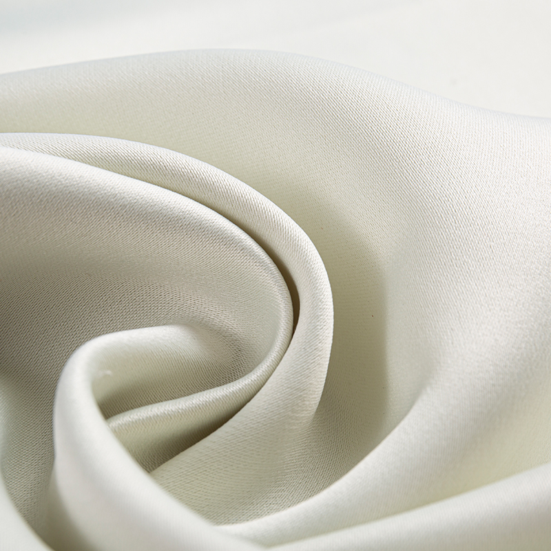 DTY Makapal na Double-Sided Satin Fabric