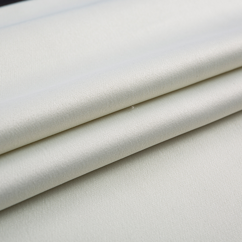 DTY Makapal na Double-Sided Satin Fabric