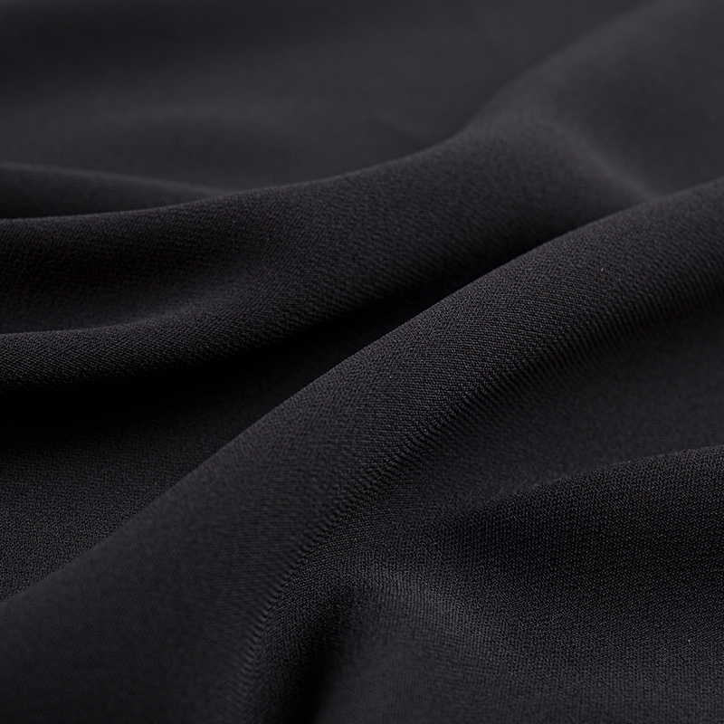Imitation Acetate Linen-Feel Double-Layer na Tela