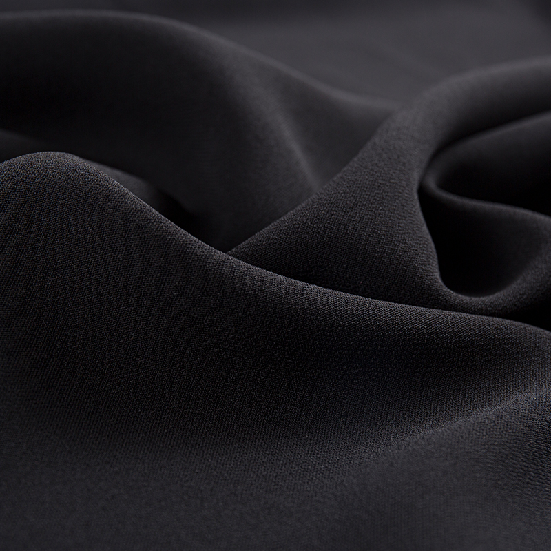 Imitation Acetate Linen-Feel Double-Layer na Tela