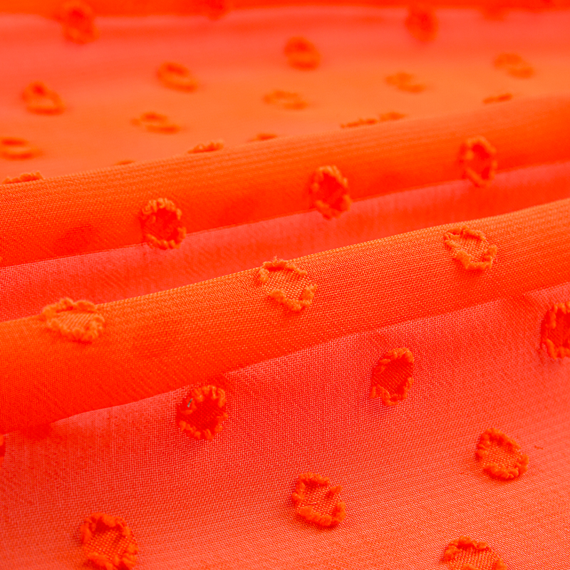 Long-staple wool fabric na may texture na ibabaw