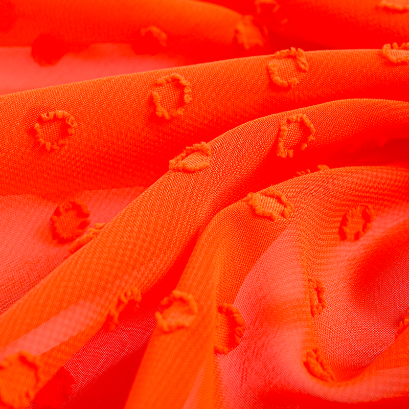 Long-staple wool fabric na may texture na ibabaw