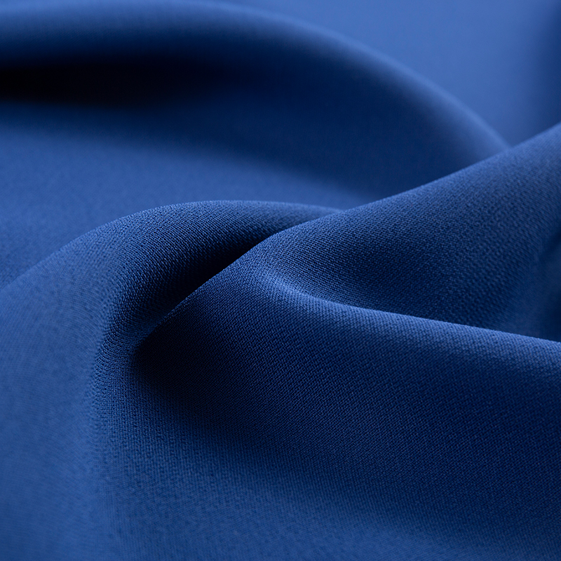 Manipis na Imitation Acetate Linen-Feel Double-Layer na Tela